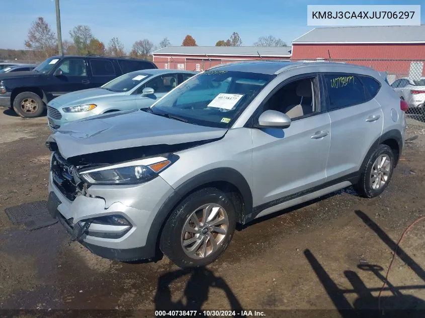 2018 Hyundai Tucson Sel VIN: KM8J3CA4XJU706297 Lot: 40738477