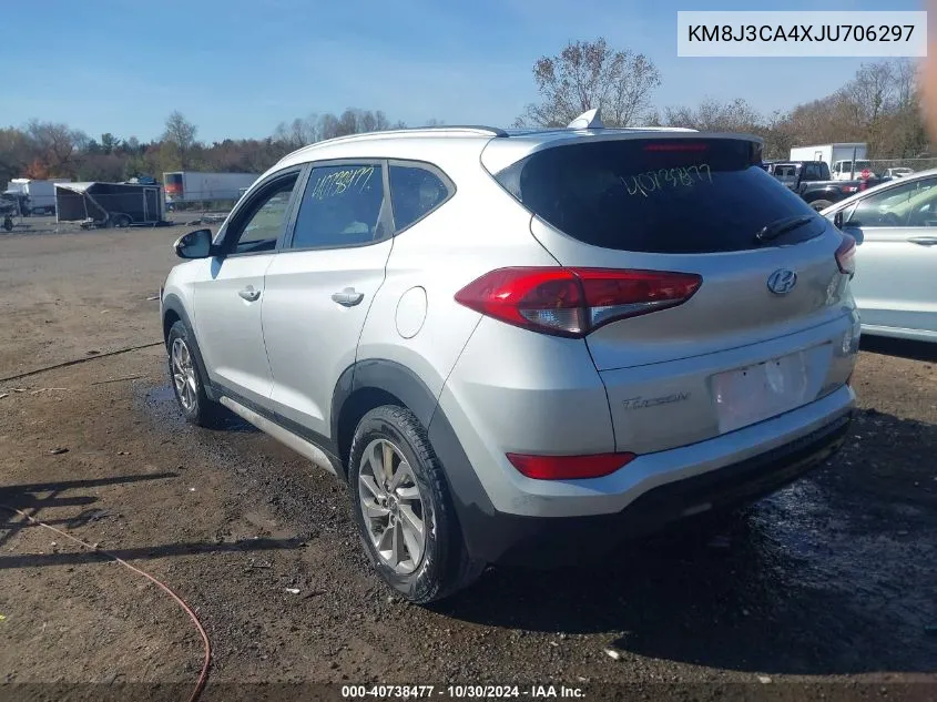 2018 Hyundai Tucson Sel VIN: KM8J3CA4XJU706297 Lot: 40738477