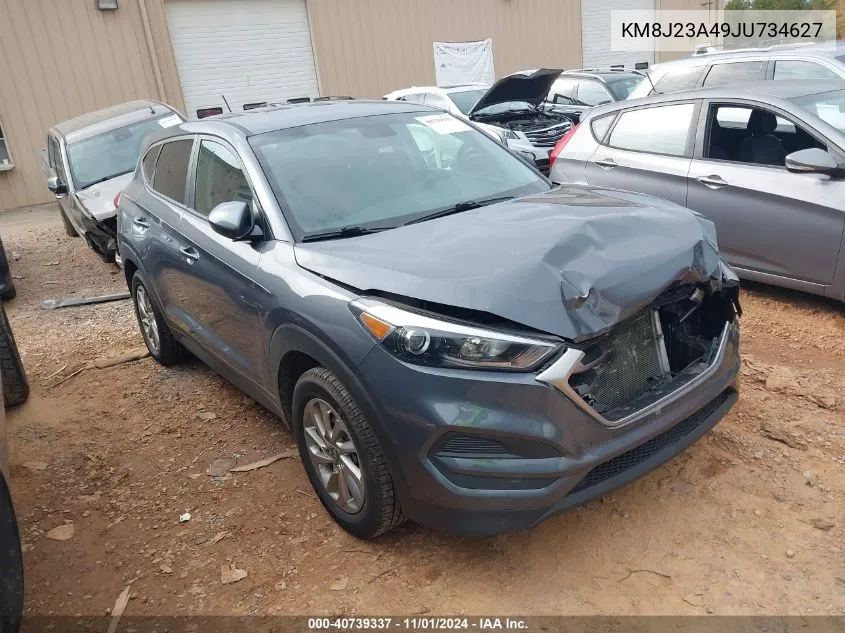 2018 Hyundai Tucson Se VIN: KM8J23A49JU734627 Lot: 40739337