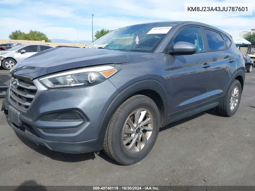 KM8J23A43JU787601 2018 Hyundai Tucson Se