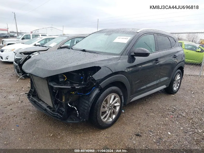 2018 Hyundai Tucson Sel VIN: KM8J3CA44JU696818 Lot: 40740968