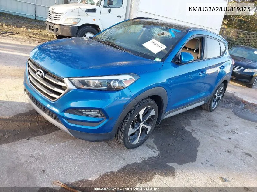 2018 Hyundai Tucson Value VIN: KM8J33A28JU819325 Lot: 40755212