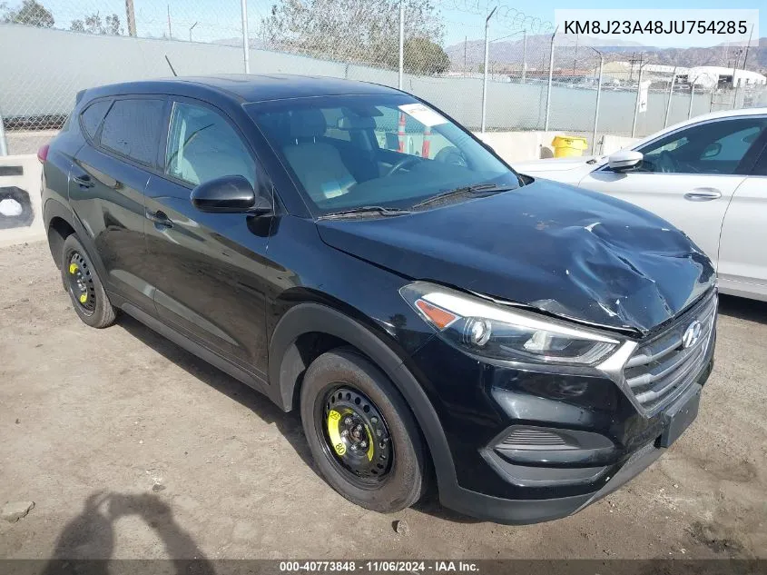 2018 Hyundai Tucson Se VIN: KM8J23A48JU754285 Lot: 40773848