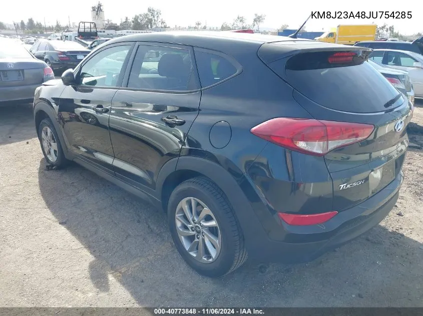 2018 Hyundai Tucson Se VIN: KM8J23A48JU754285 Lot: 40773848