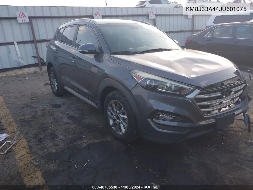 2018 Hyundai Tucson Sel Plus VIN: KM8J33A44JU601075 Lot: 40785530