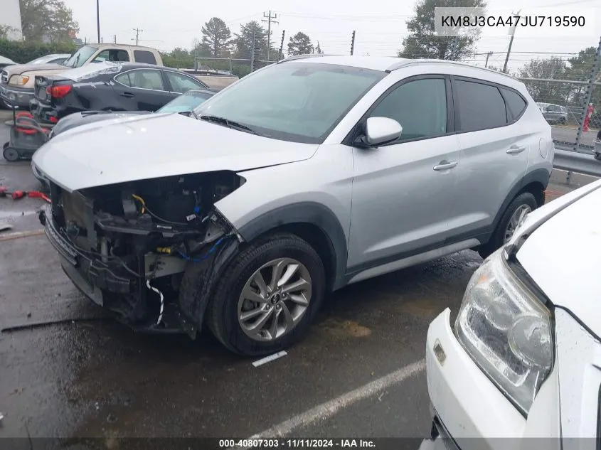 2018 Hyundai Tucson Sel VIN: KM8J3CA47JU719590 Lot: 40807303