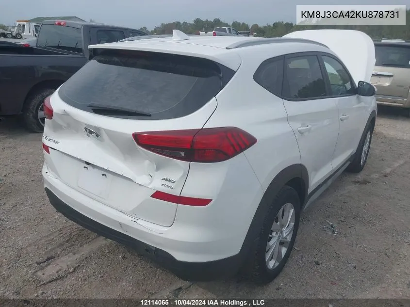 KM8J3CA42KU878731 2019 Hyundai Tucson Preferred