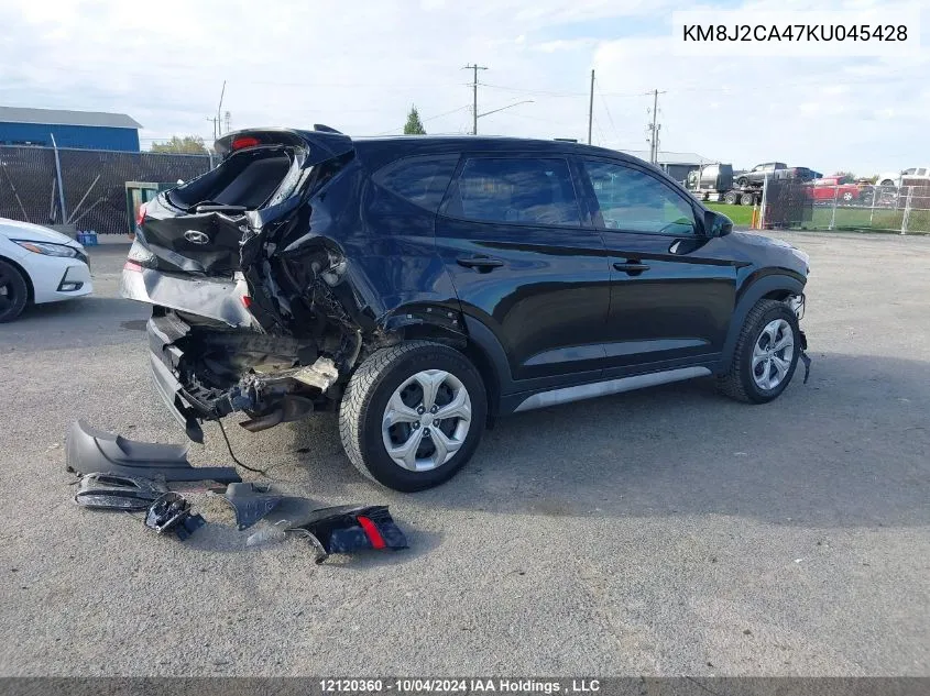 KM8J2CA47KU045428 2019 Hyundai Tucson Se