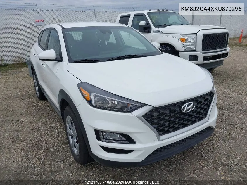 2019 Hyundai Tucson Se VIN: KM8J2CA4XKU870296 Lot: 12121783