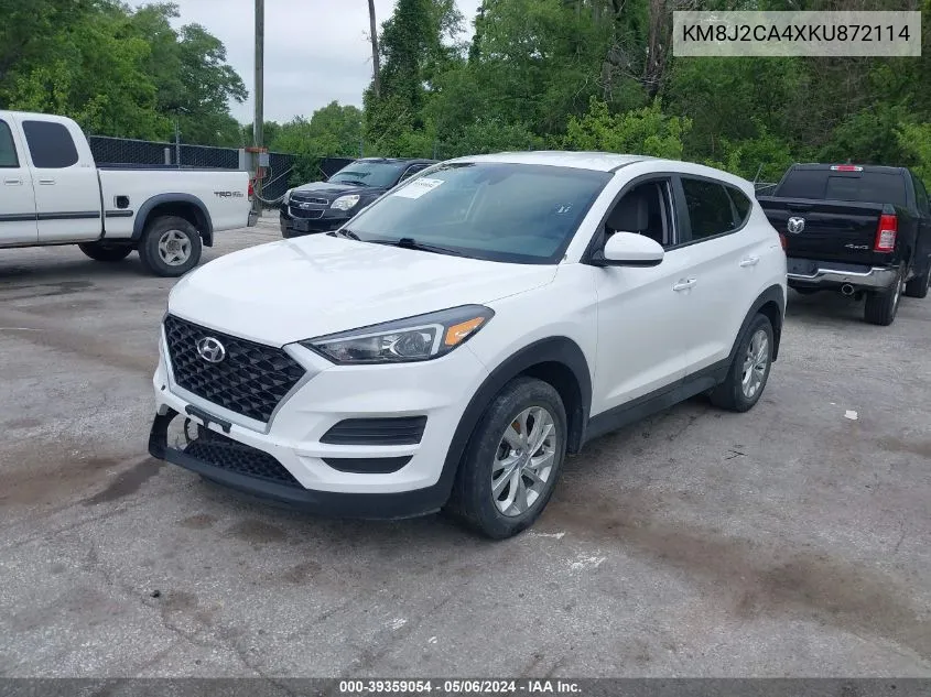 2019 Hyundai Tucson Se VIN: KM8J2CA4XKU872114 Lot: 39359054