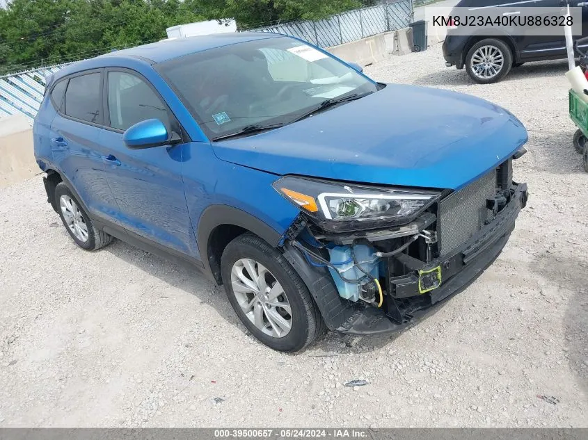 2019 Hyundai Tucson Se VIN: KM8J23A40KU886328 Lot: 39500657