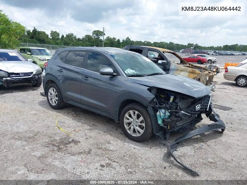 2019 Hyundai Tucson Se VIN: KM8J23A48KU064442 Lot: 39953620