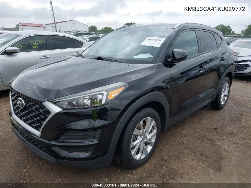 2019 Hyundai Tucson Value VIN: KM8J3CA41KU029772 Lot: 40003161