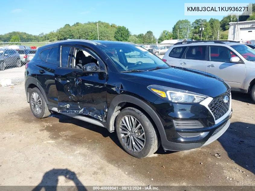 2019 Hyundai Tucson Sel VIN: KM8J3CAL1KU936271 Lot: 40059041