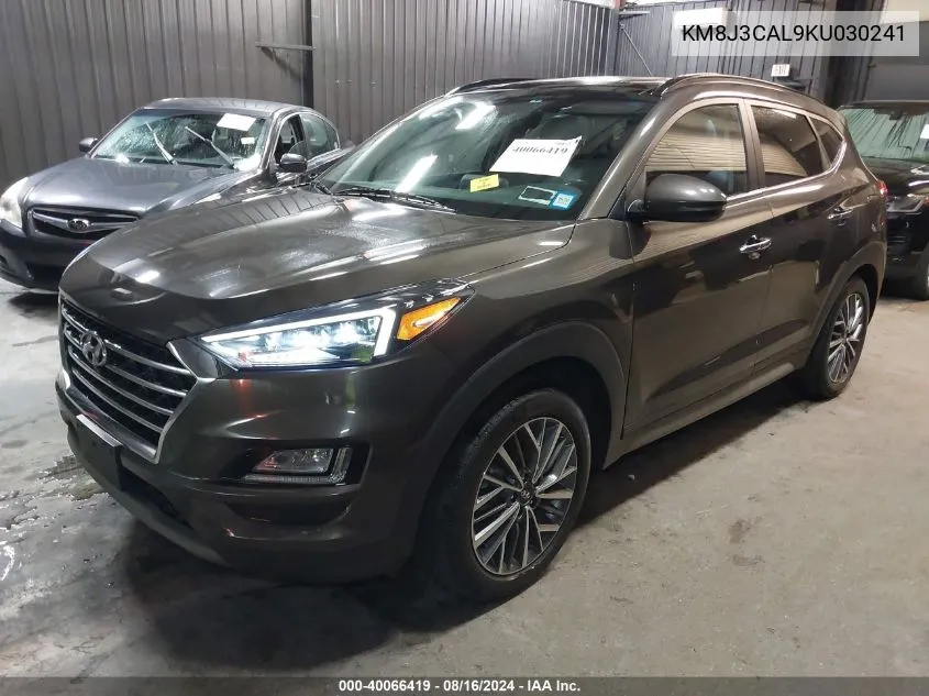 2019 Hyundai Tucson Ultimate VIN: KM8J3CAL9KU030241 Lot: 40066419