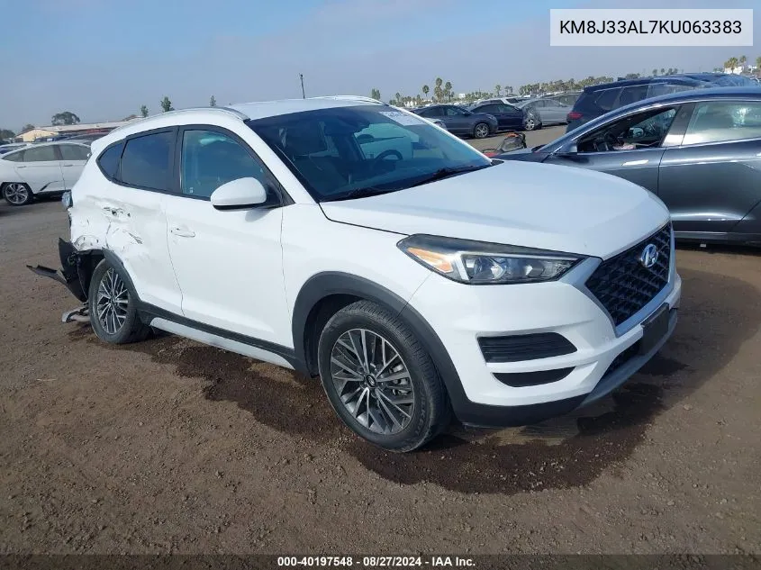 KM8J33AL7KU063383 2019 Hyundai Tucson Sel