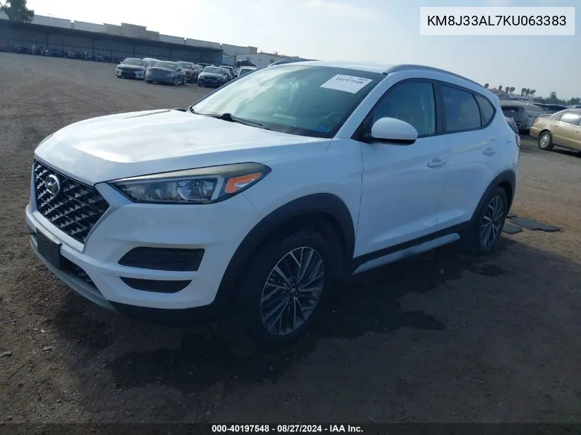 KM8J33AL7KU063383 2019 Hyundai Tucson Sel