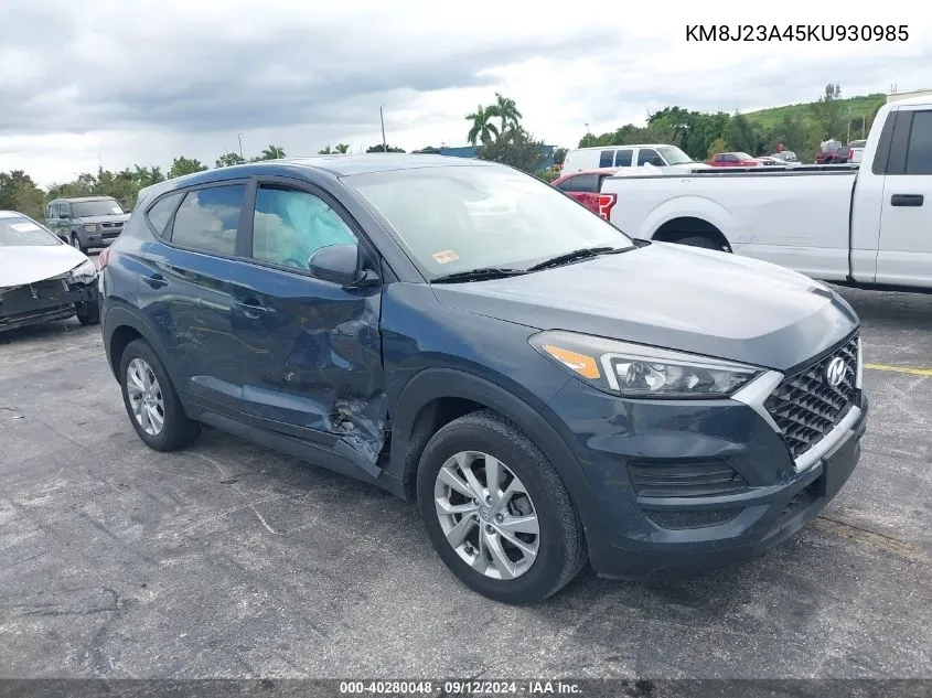 KM8J23A45KU930985 2019 Hyundai Tucson Se