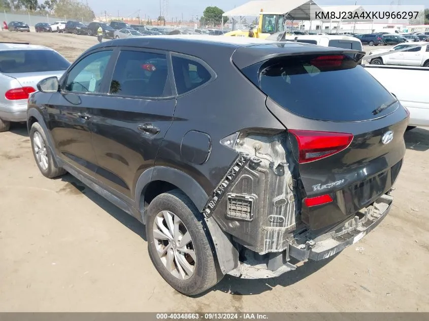 2019 Hyundai Tucson VIN: KM8J23A4XKU966297 Lot: 40348663