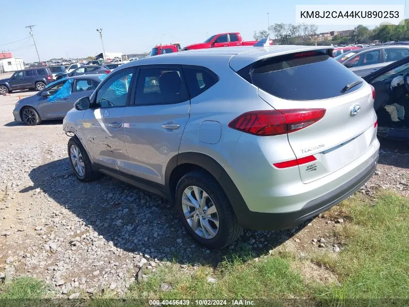 2019 Hyundai Tucson Se VIN: KM8J2CA44KU890253 Lot: 40456439