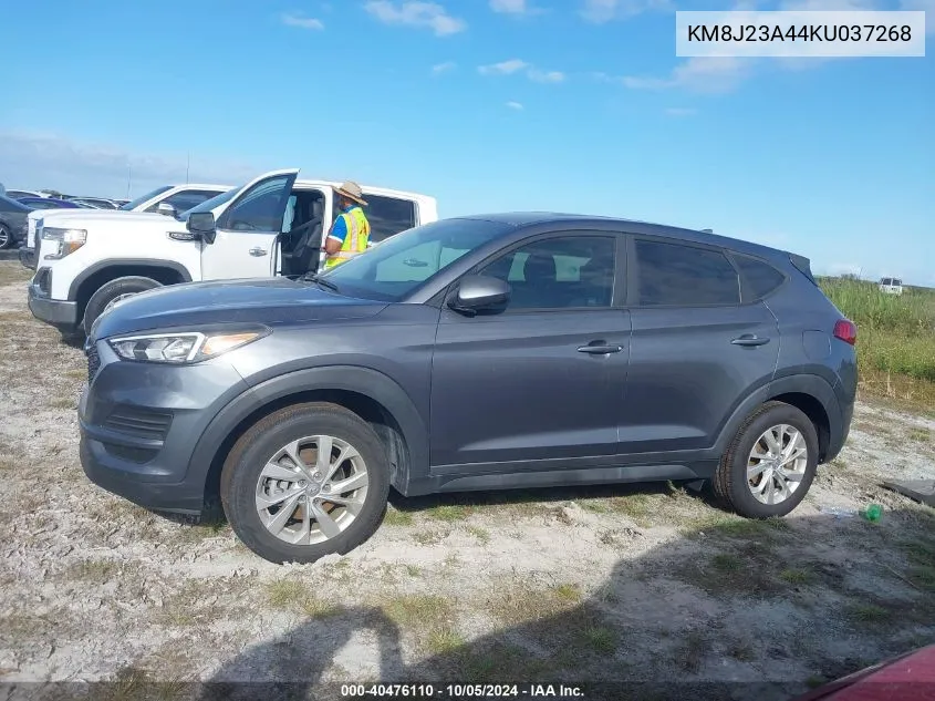 2019 Hyundai Tucson Se VIN: KM8J23A44KU037268 Lot: 40476110