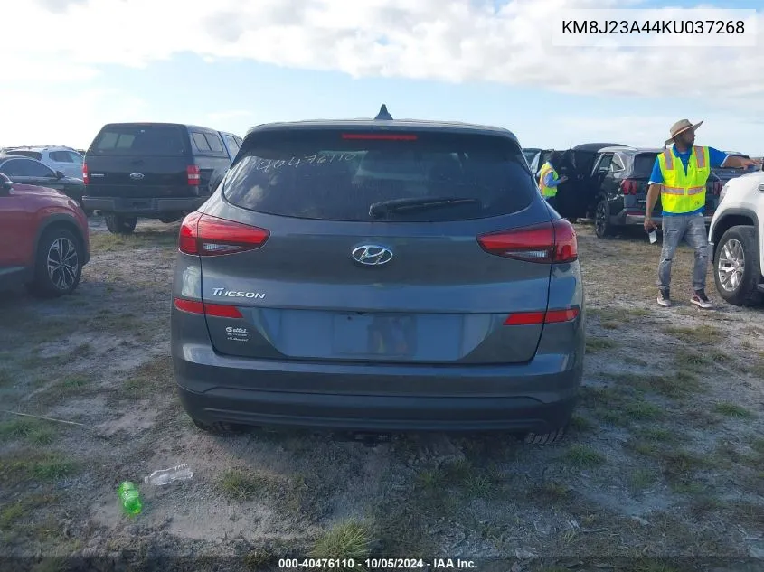 2019 Hyundai Tucson Se VIN: KM8J23A44KU037268 Lot: 40476110