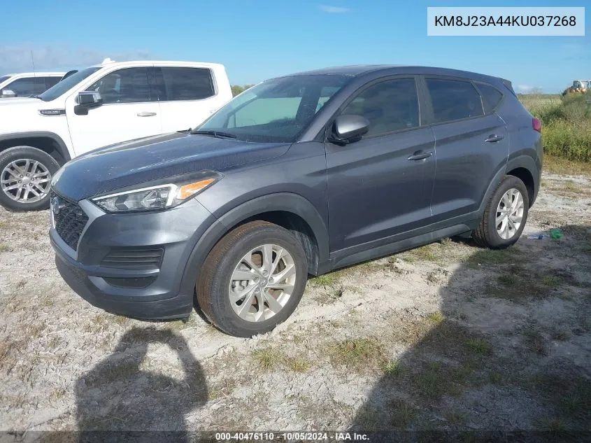 2019 Hyundai Tucson Se VIN: KM8J23A44KU037268 Lot: 40476110