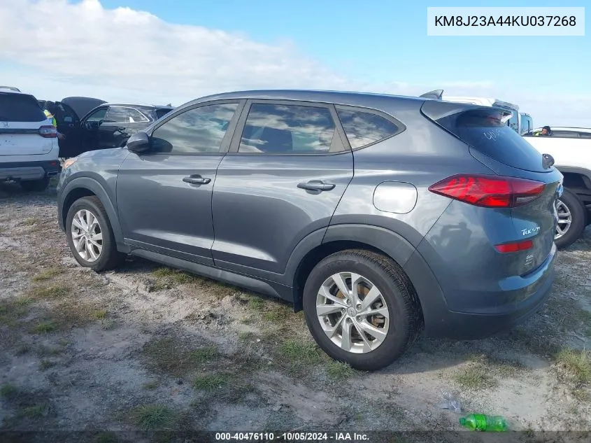 2019 Hyundai Tucson Se VIN: KM8J23A44KU037268 Lot: 40476110