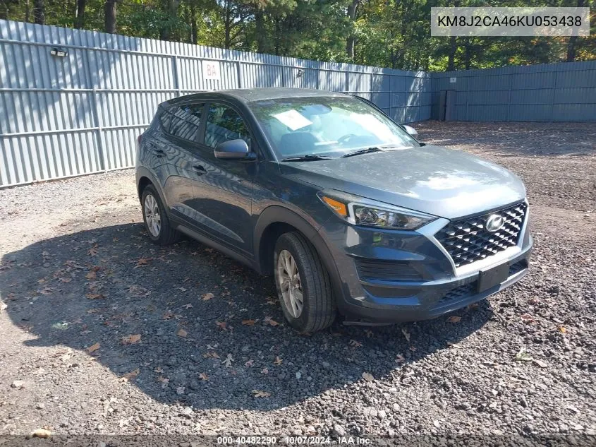 2019 Hyundai Tucson Se VIN: KM8J2CA46KU053438 Lot: 40482290