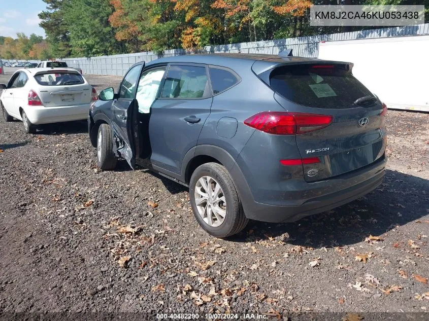 2019 Hyundai Tucson Se VIN: KM8J2CA46KU053438 Lot: 40482290