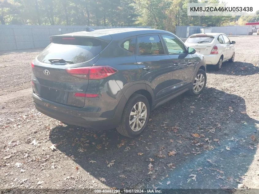 2019 Hyundai Tucson Se VIN: KM8J2CA46KU053438 Lot: 40482290