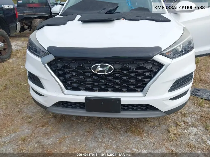 KM8J33AL4KU003688 2019 Hyundai Tucson Sel