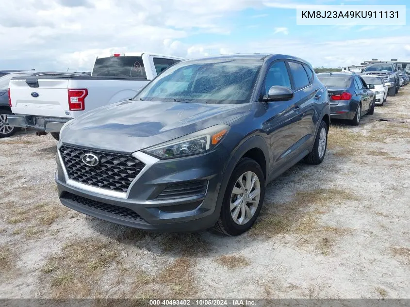 2019 Hyundai Tucson Se VIN: KM8J23A49KU911131 Lot: 40493402