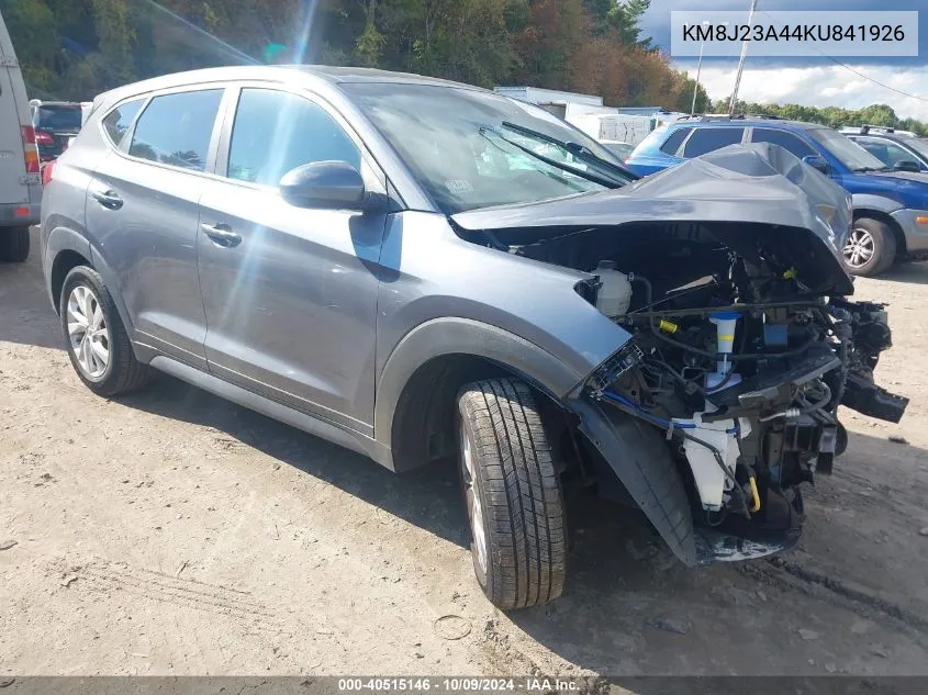 2019 Hyundai Tucson Se VIN: KM8J23A44KU841926 Lot: 40515146