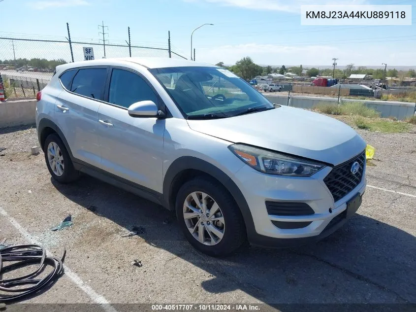 2019 Hyundai Tucson Se VIN: KM8J23A44KU889118 Lot: 40517707