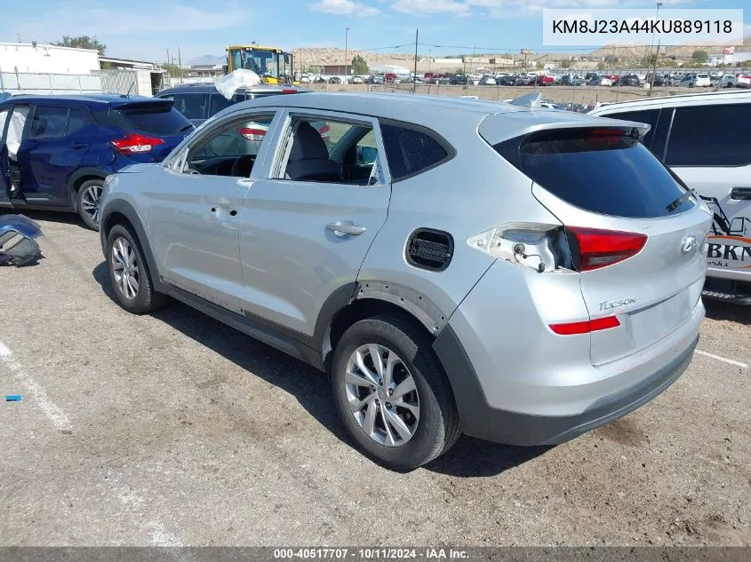 2019 Hyundai Tucson Se VIN: KM8J23A44KU889118 Lot: 40517707