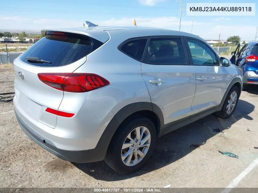 2019 Hyundai Tucson Se VIN: KM8J23A44KU889118 Lot: 40517707