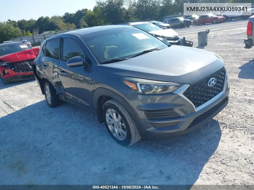 2019 Hyundai Tucson Se VIN: KM8J23A4XKU059341 Lot: 40521344