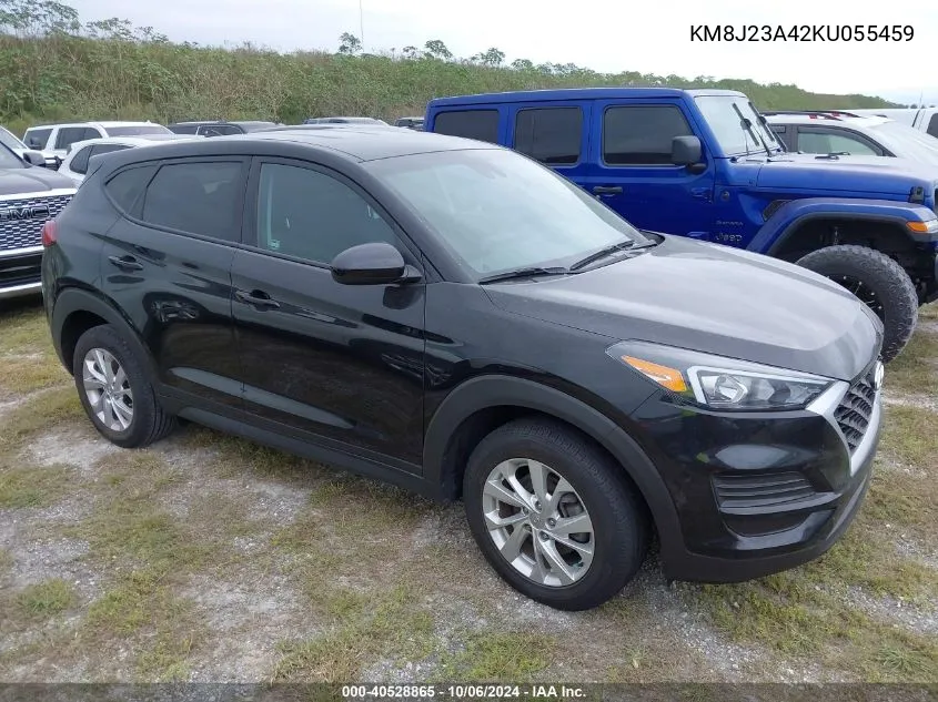 2019 Hyundai Tucson Se VIN: KM8J23A42KU055459 Lot: 40528865