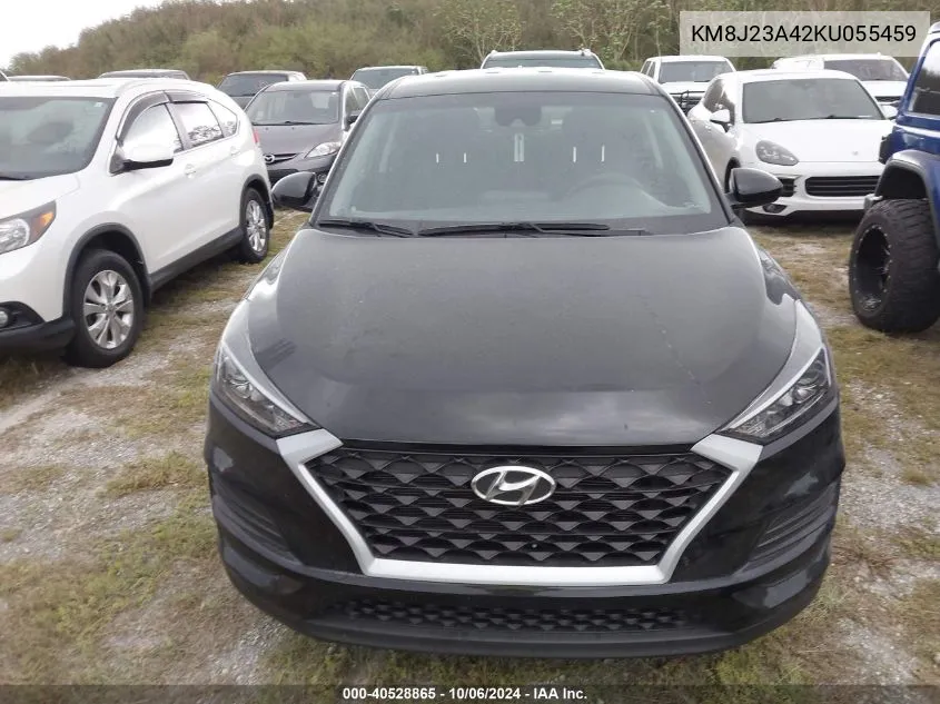 2019 Hyundai Tucson Se VIN: KM8J23A42KU055459 Lot: 40528865