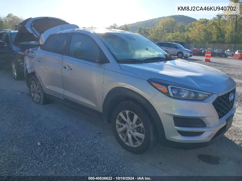 KM8J2CA46KU940702 2019 Hyundai Tucson Se