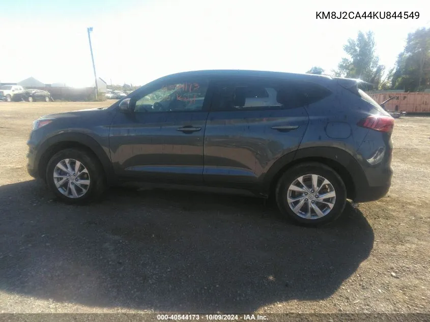 2019 Hyundai Tucson Se VIN: KM8J2CA44KU844549 Lot: 40544173