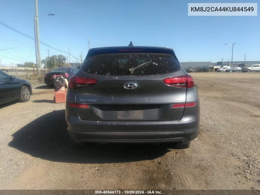 2019 Hyundai Tucson Se VIN: KM8J2CA44KU844549 Lot: 40544173