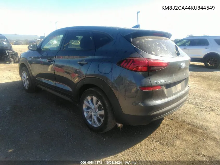 2019 Hyundai Tucson Se VIN: KM8J2CA44KU844549 Lot: 40544173