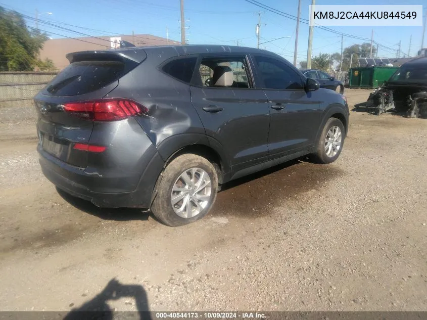 2019 Hyundai Tucson Se VIN: KM8J2CA44KU844549 Lot: 40544173