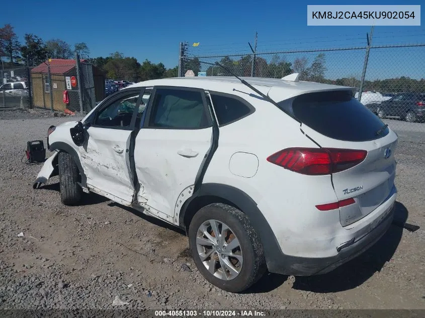 2019 Hyundai Tucson Se VIN: KM8J2CA45KU902054 Lot: 40551303