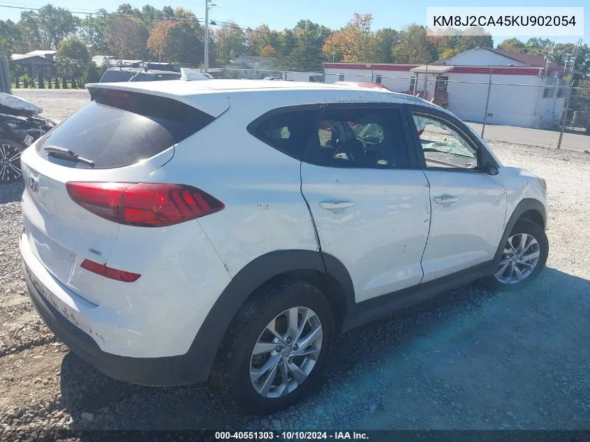 2019 Hyundai Tucson Se VIN: KM8J2CA45KU902054 Lot: 40551303