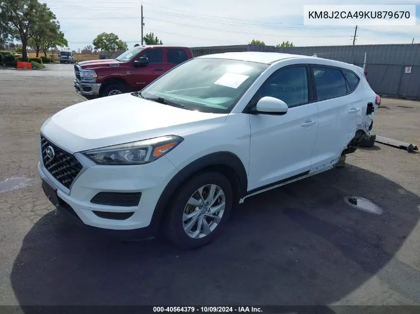 2019 Hyundai Tucson Se VIN: KM8J2CA49KU879670 Lot: 40564379