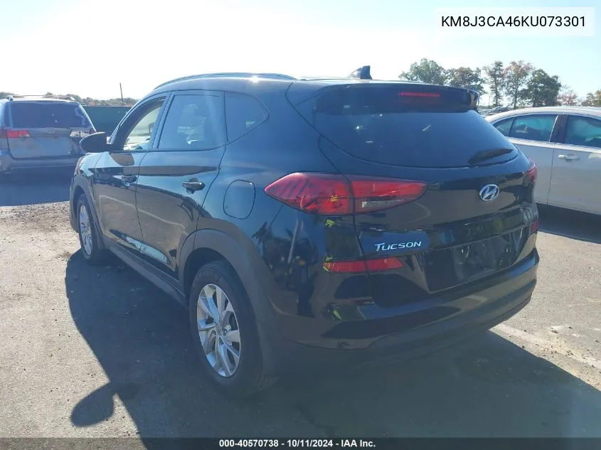 2019 Hyundai Tucson Limited/Sel/Sport/Ultimat VIN: KM8J3CA46KU073301 Lot: 40570738