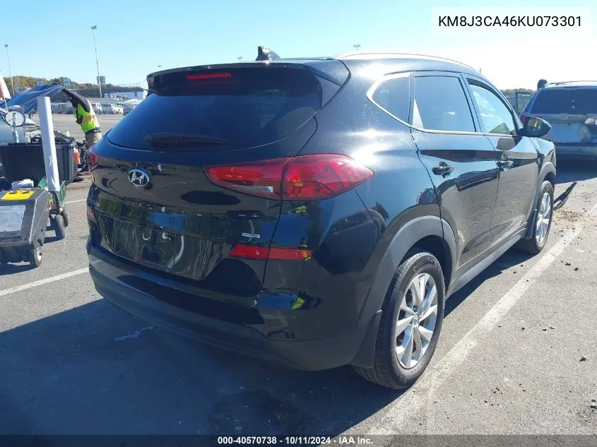 2019 Hyundai Tucson Limited/Sel/Sport/Ultimat VIN: KM8J3CA46KU073301 Lot: 40570738